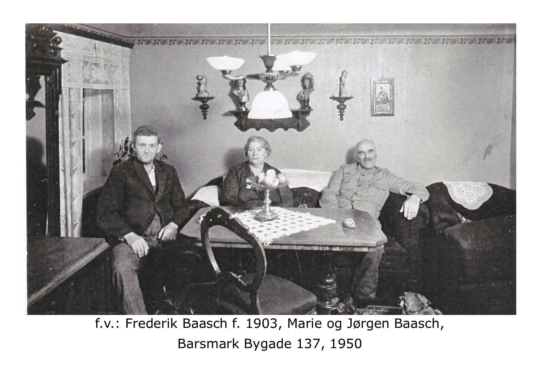 Frederik Marie og Jørgen Baasch - 1950 