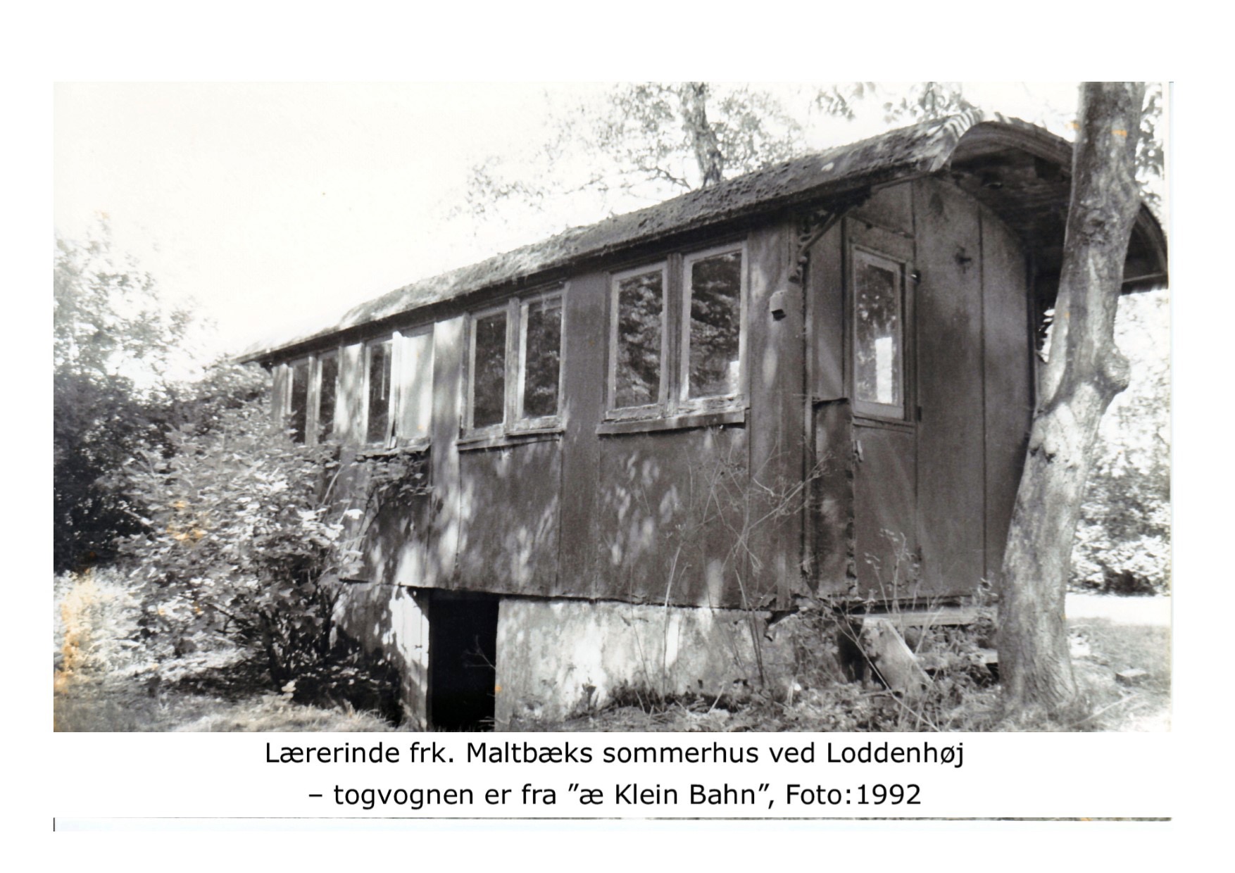 Maltbæks sommerhus Loddenhøj 1992