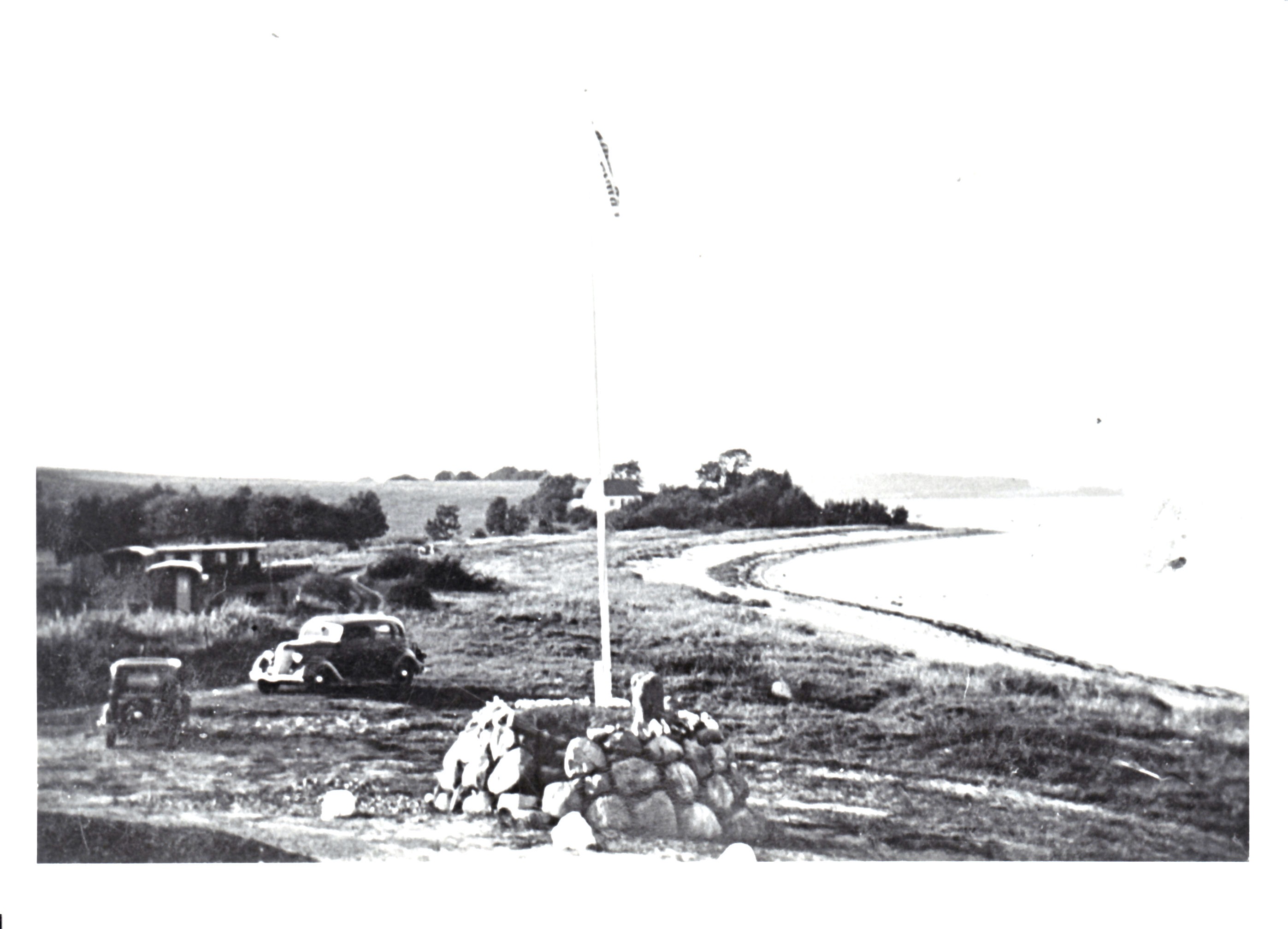 Udsigt o stranden ved Loddenhøj 1937