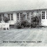 Østre Ottesgård set fra havesiden 1987 