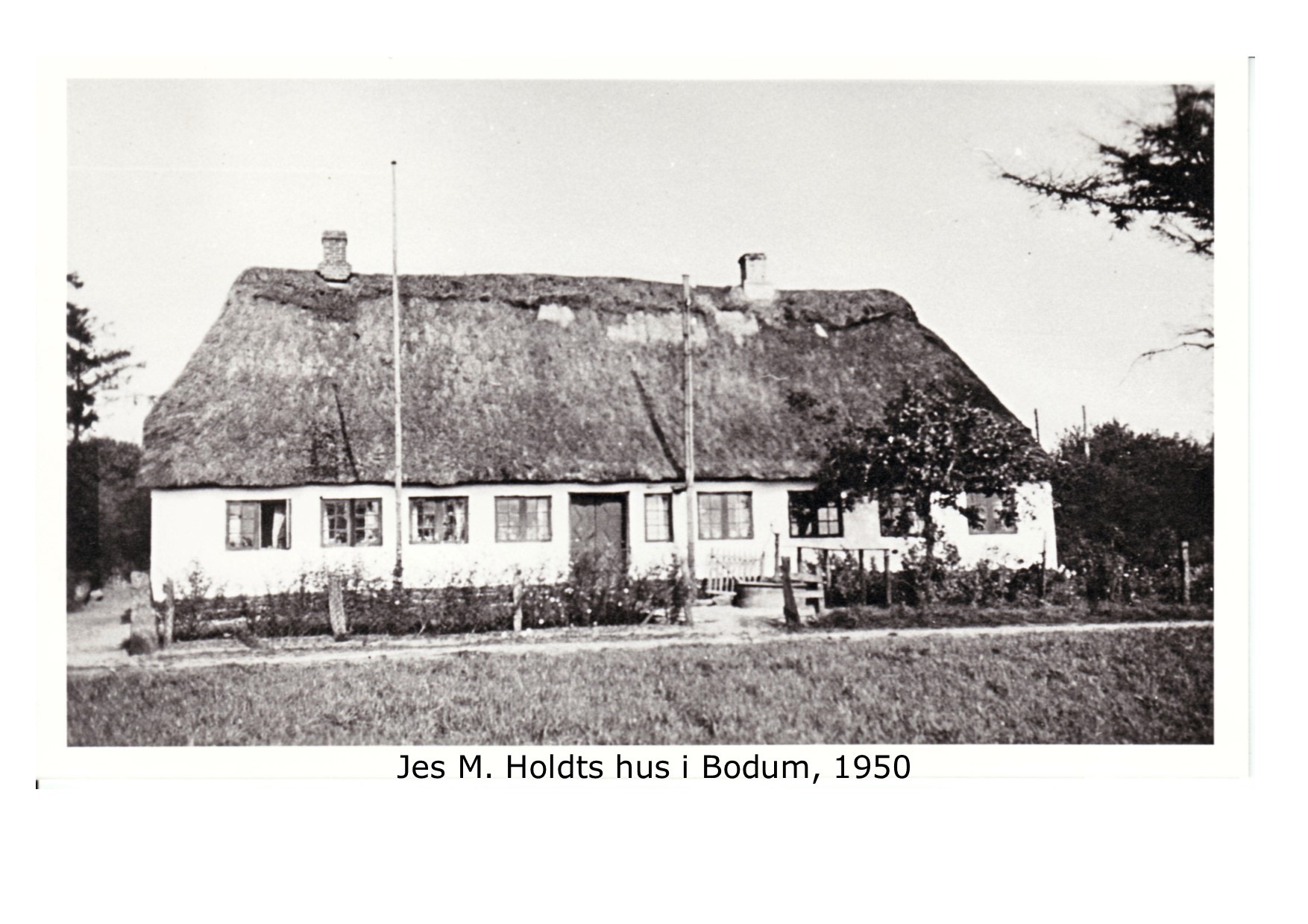 Hus i Bodum 1950