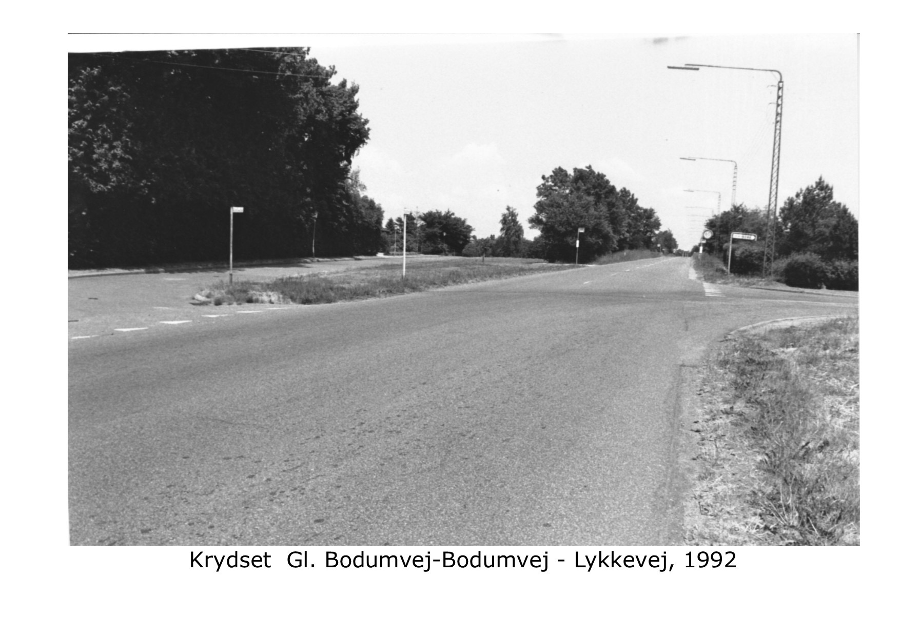 Gl Bobumvej - Bodumvej - Lykkevej 1992