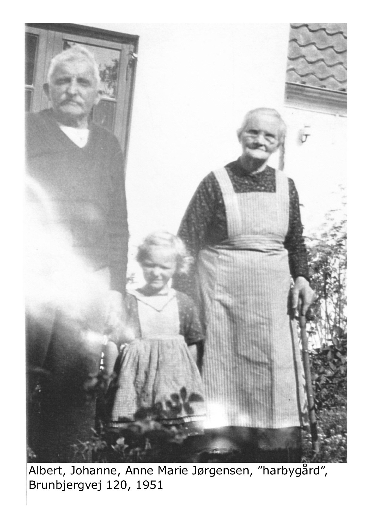 Johanne-Anne Marie og Albert Jørgensen 1951 