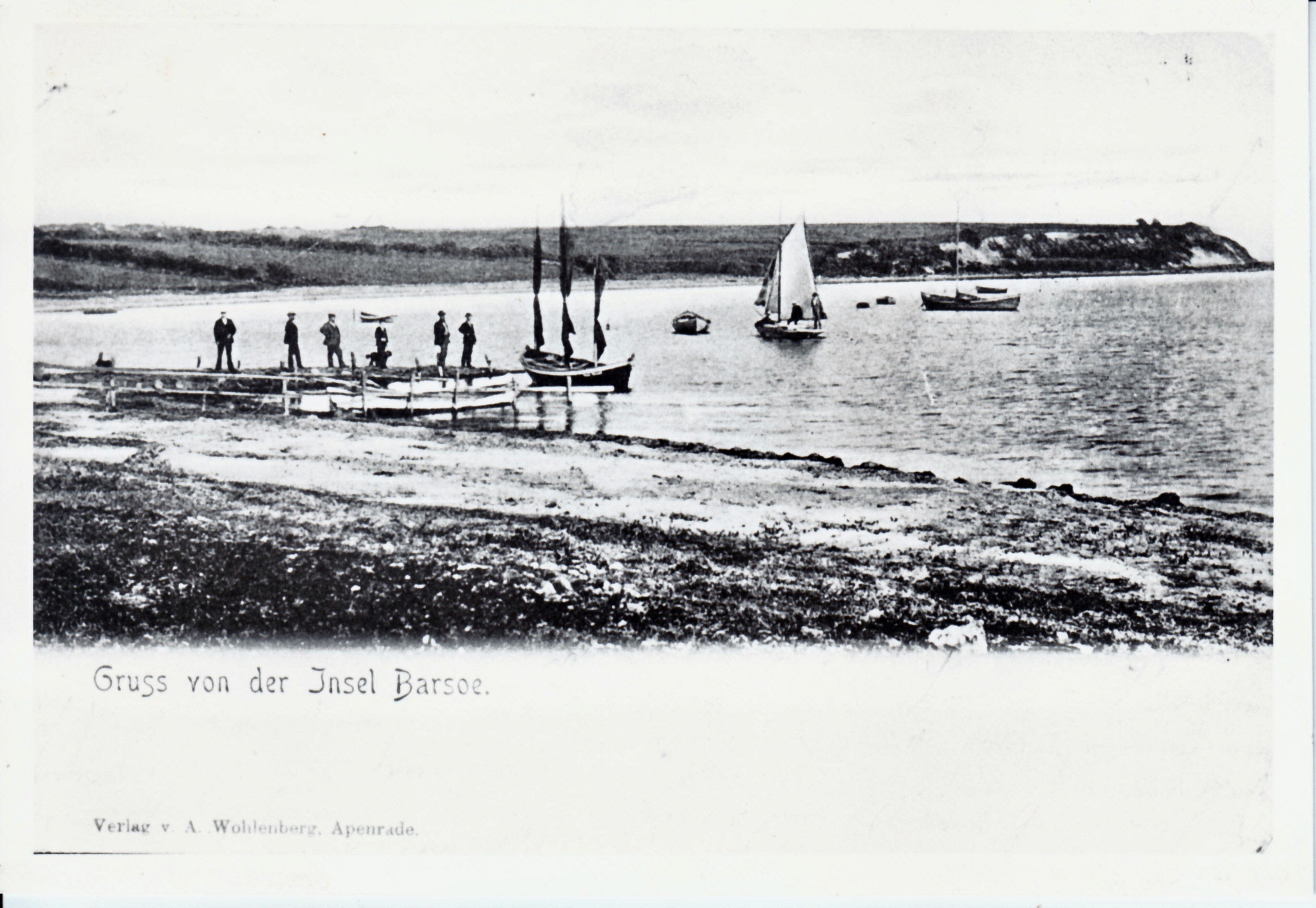 Barsø Landing år 1900 