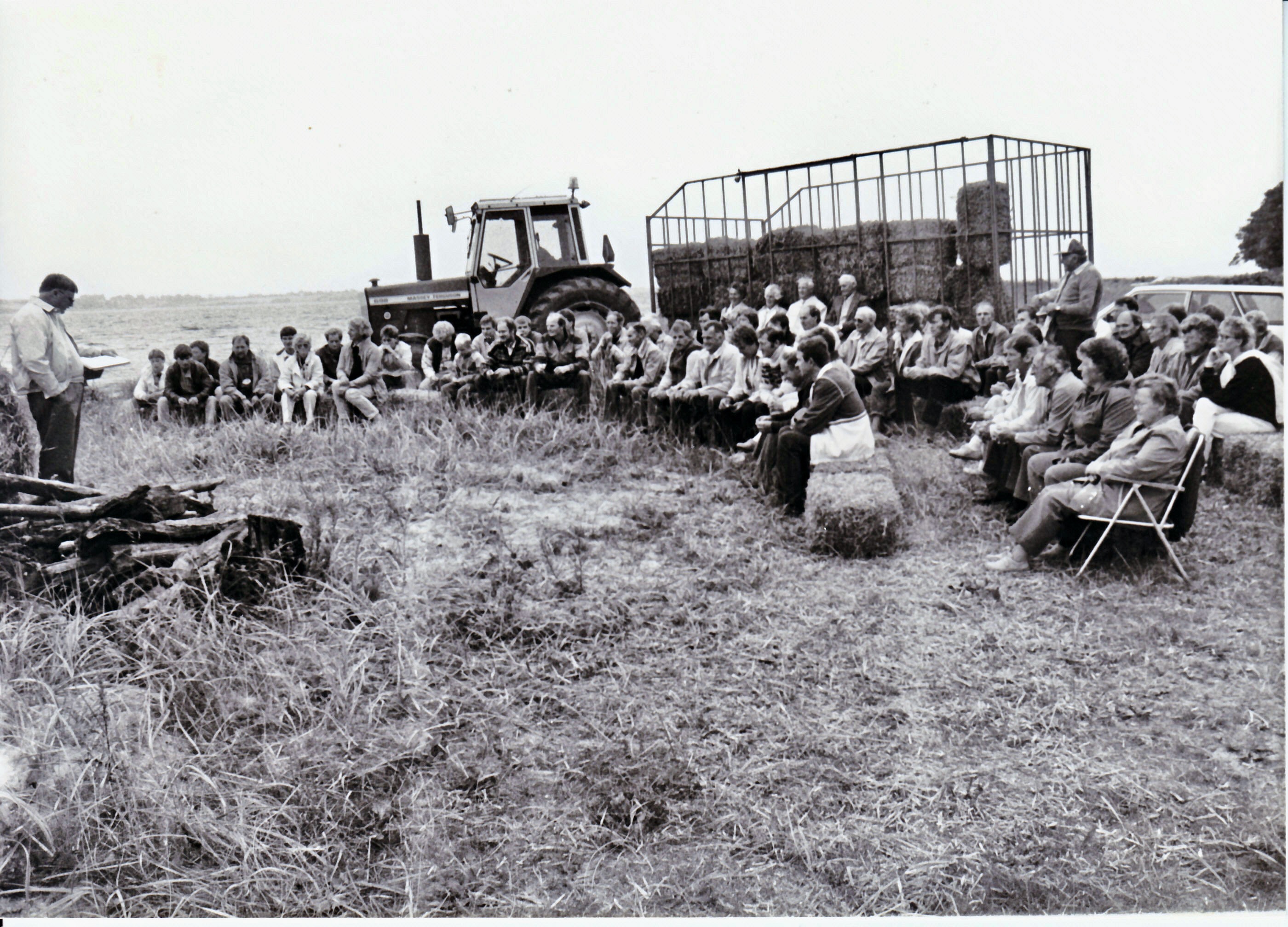Planteavlsklubbens afslutning ved Barsølanding - 1988