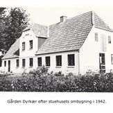 Dyrkær stuehus e.ombygning 1942 