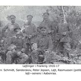 Løjtinger som soldater i Frankrig 1916-17 