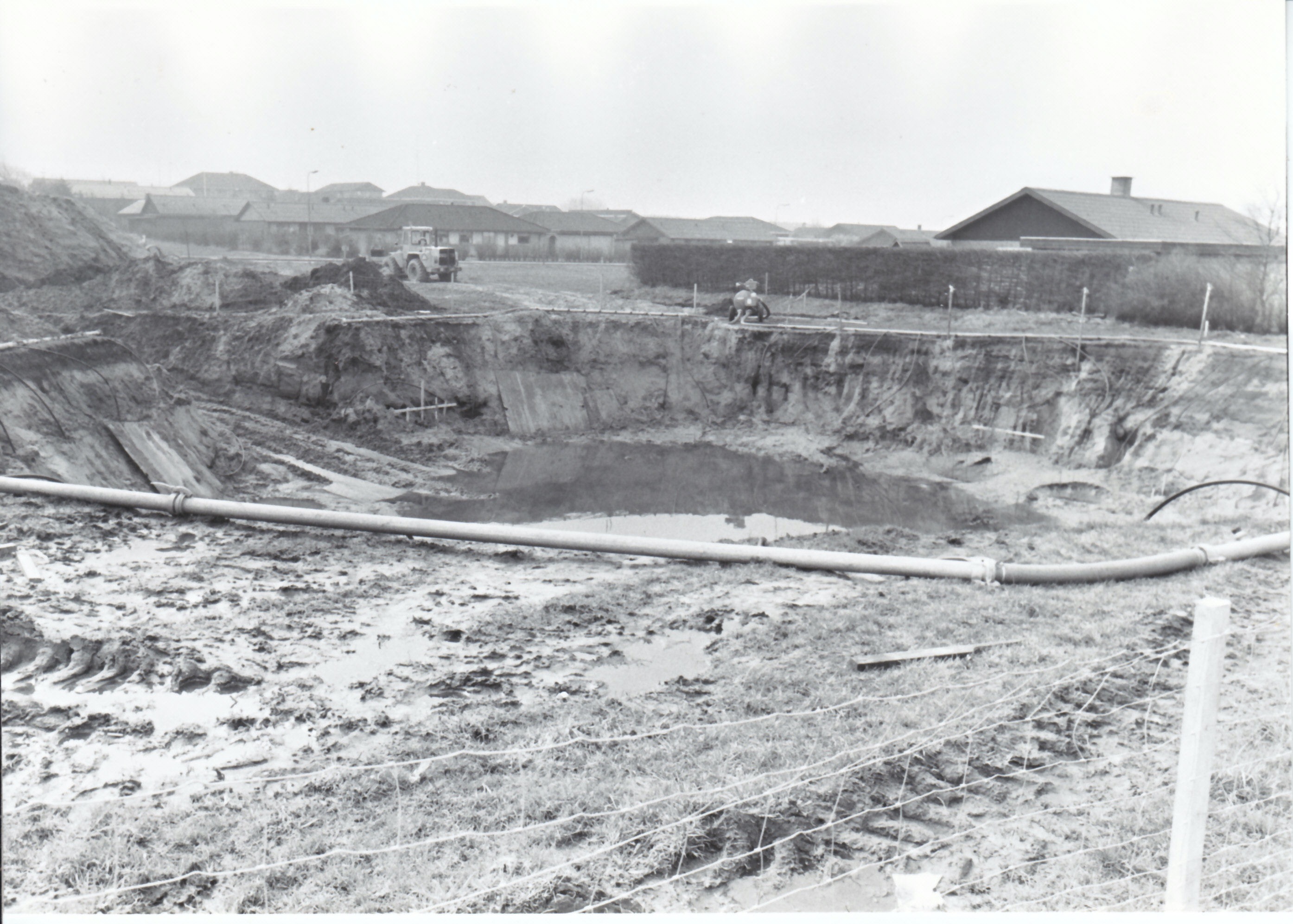 Rensningsanlæg bygges Kromai mod Gildegade - 1987