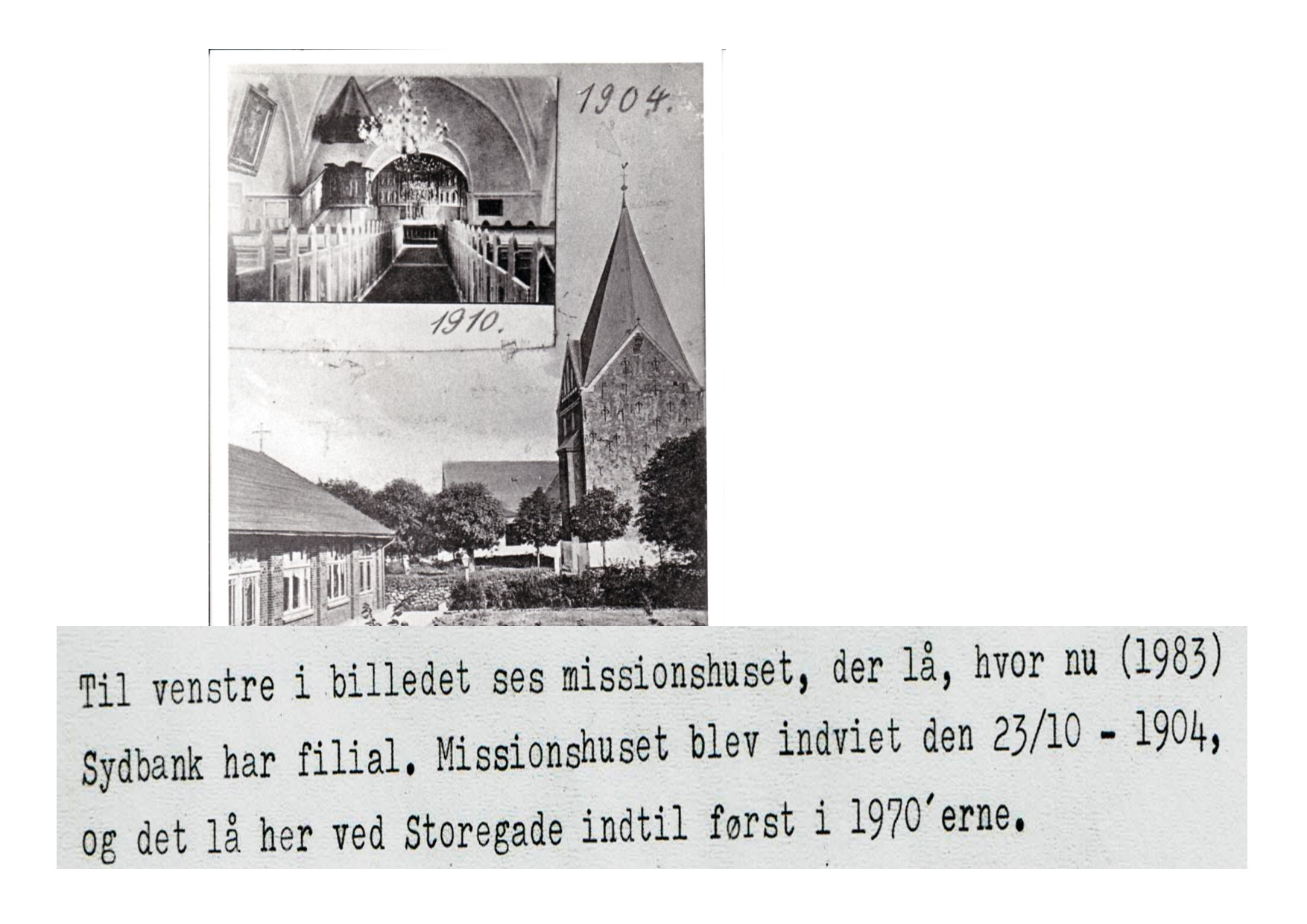 Kirken - missionshuset 1904 