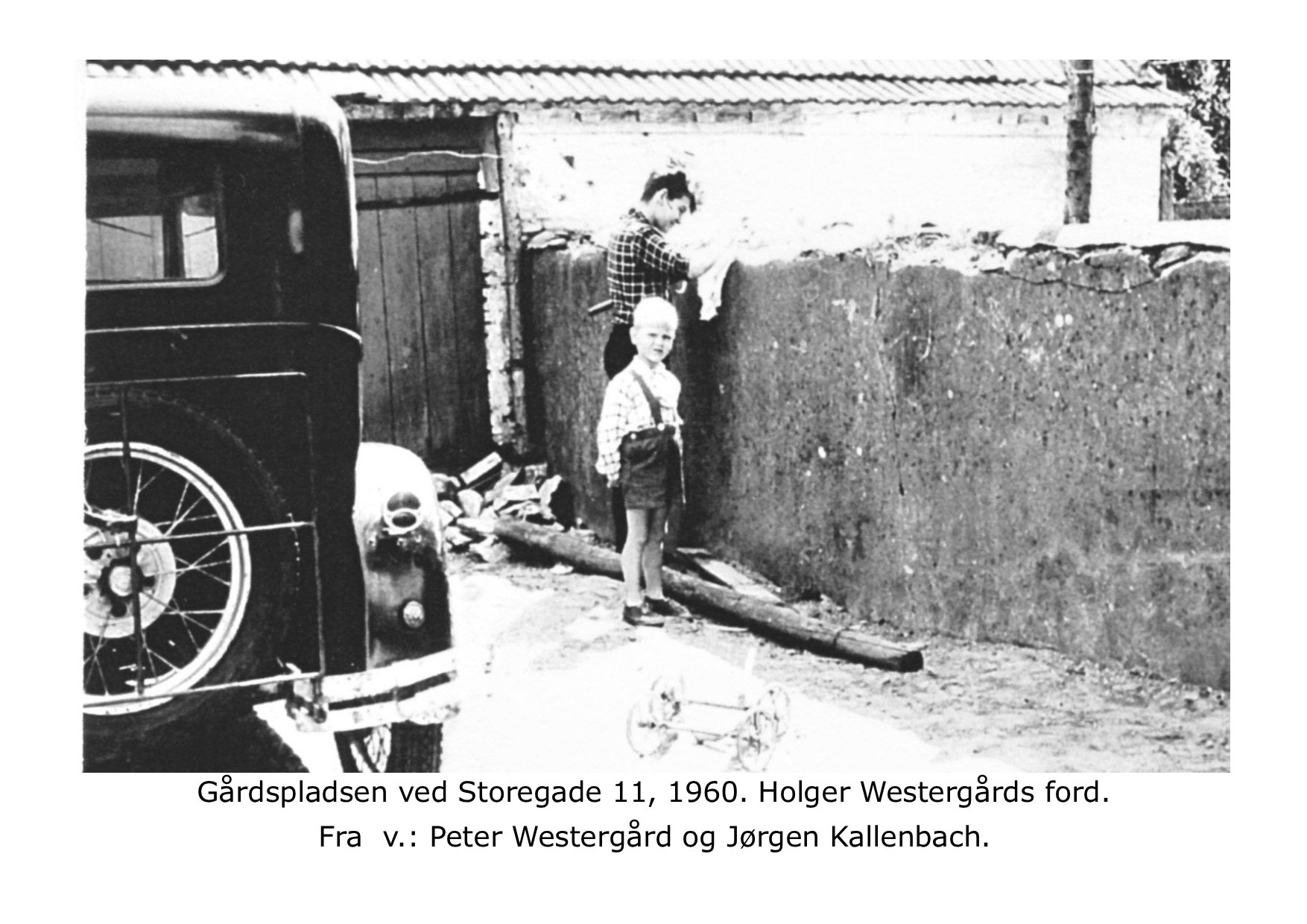 Peter Westergaard og Jørgen Kallenbach 1960 