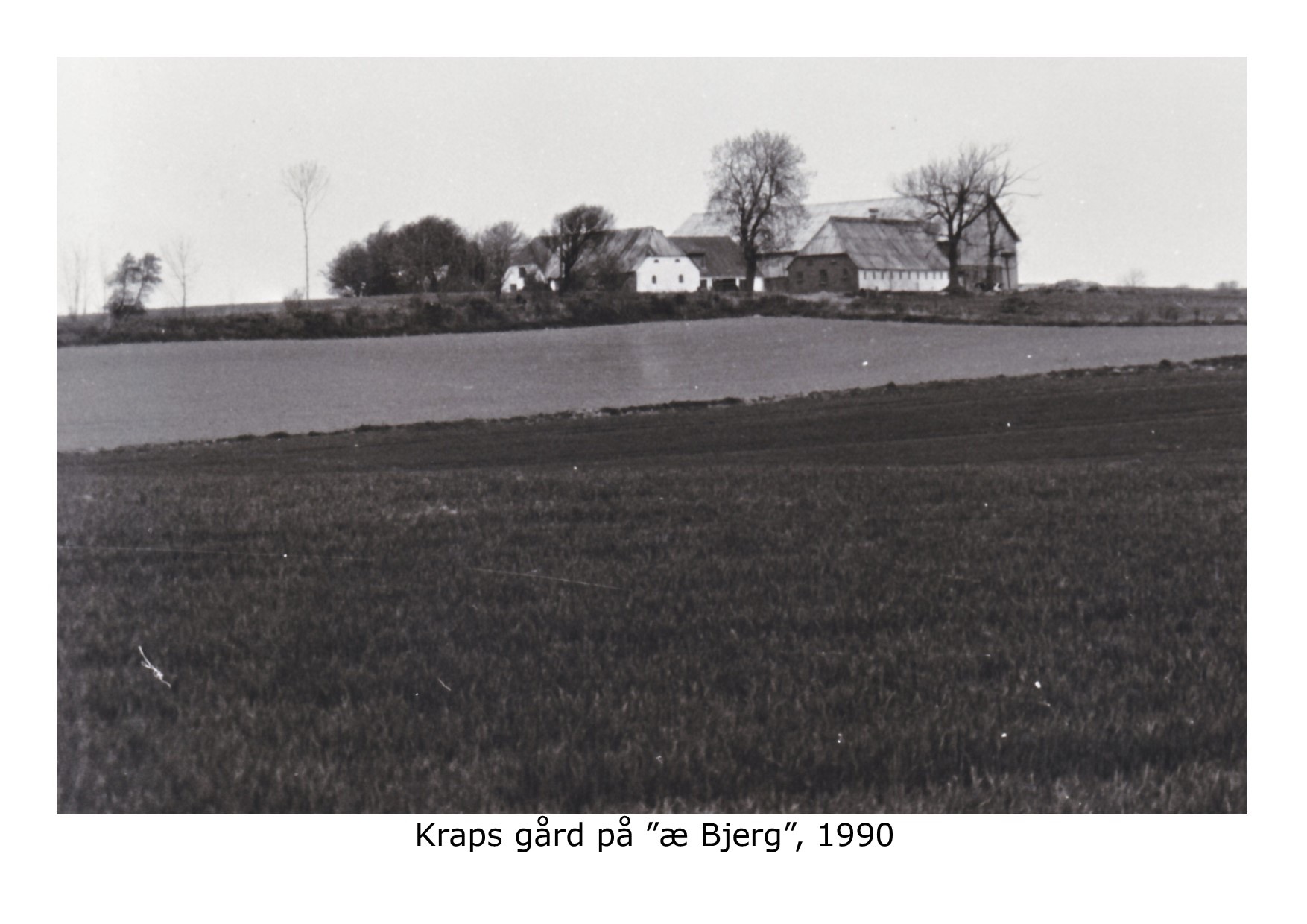 Kraps gård på æ Bjerg - 1990 