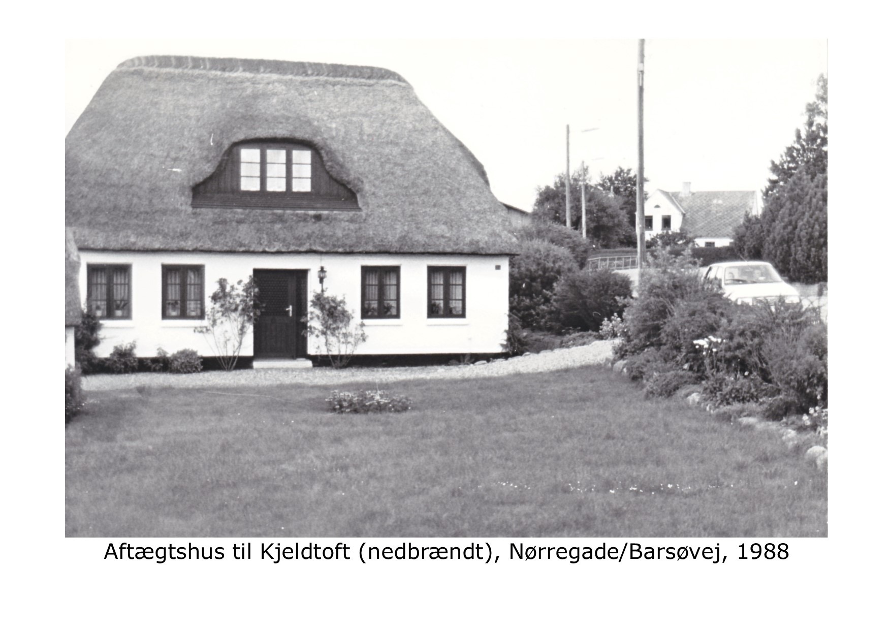 Aftægtshus til Kjeldstoft Nørregade-Barsøvej - 1988 