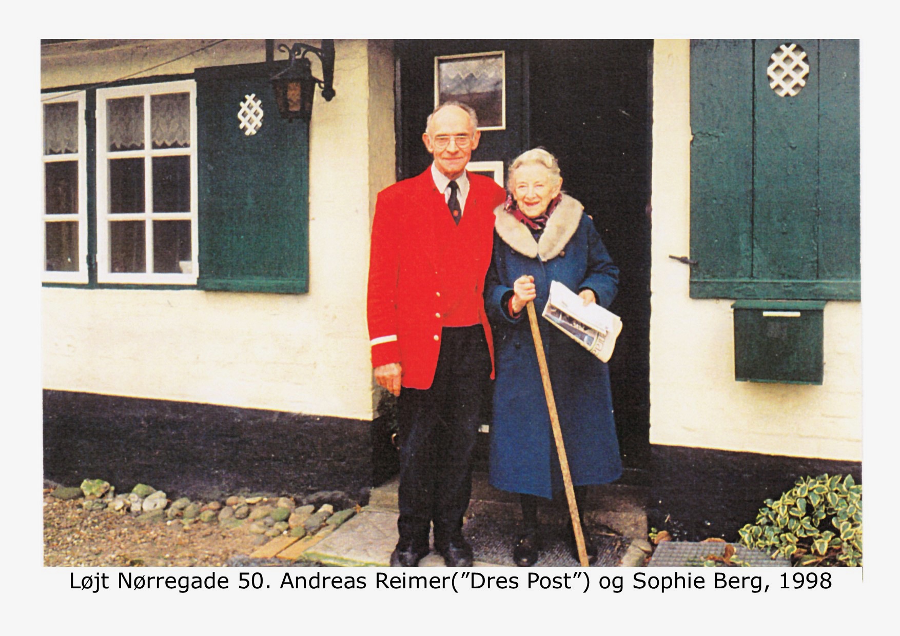 Andres Reimer (Dres Post) og Sofie Berg - 1998 