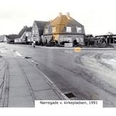 Nørregade ved Kirkepladsen - 1991 