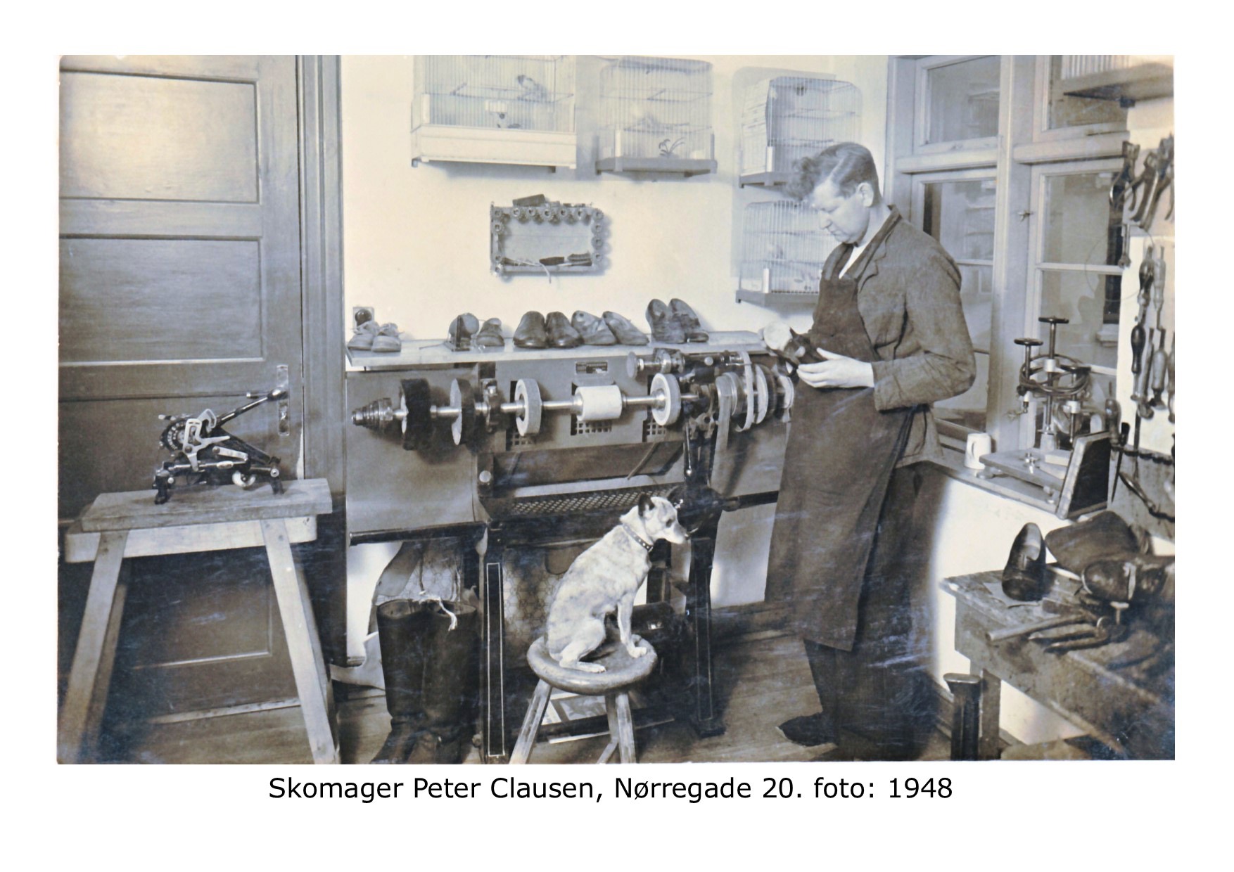 Skomager Clausen -  Nørregade 20 - 1948 