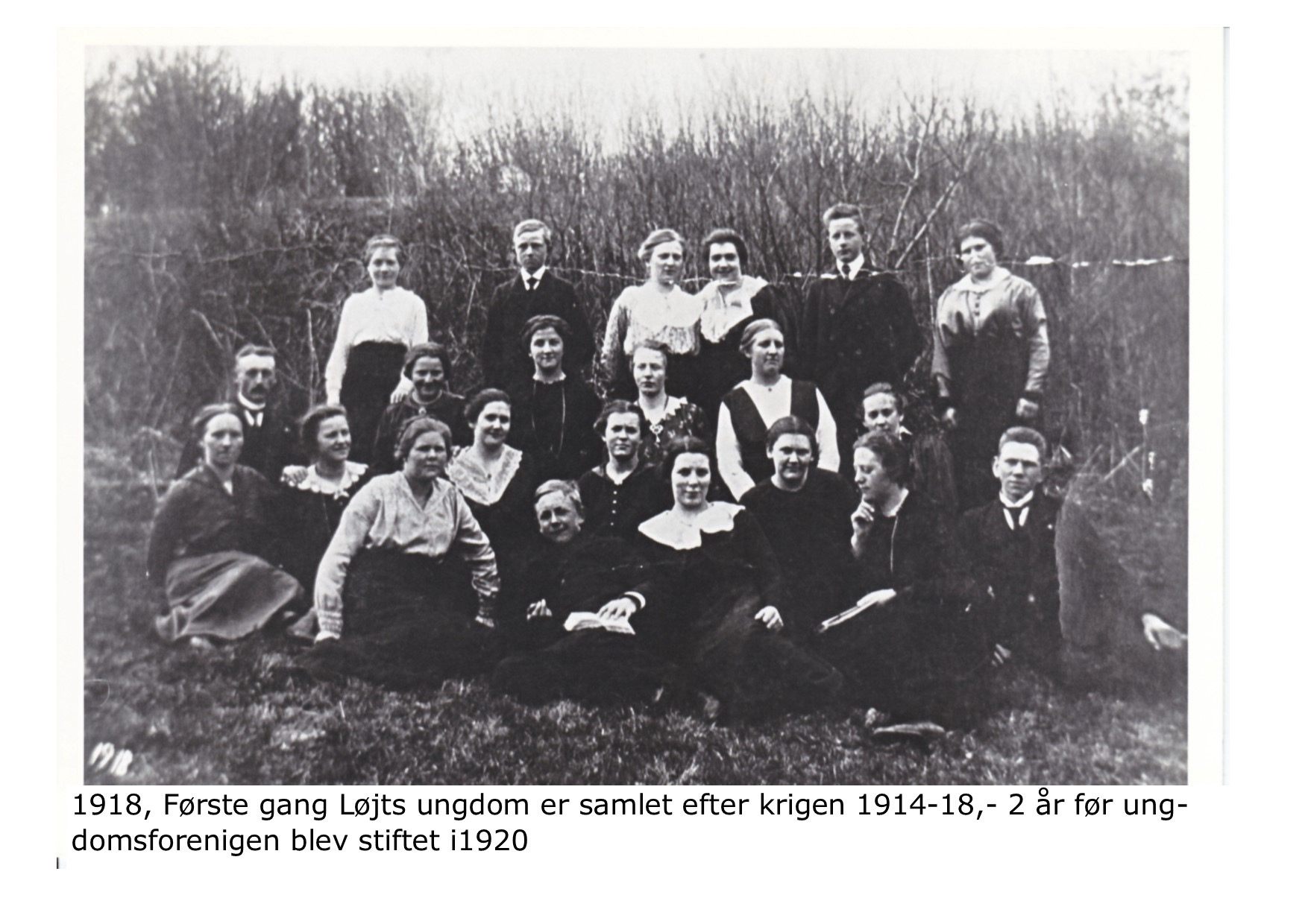 Ungdomsforening  - 1918 