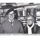 Martha og Georg Matzen - Skolegades Manufaktur 1986 