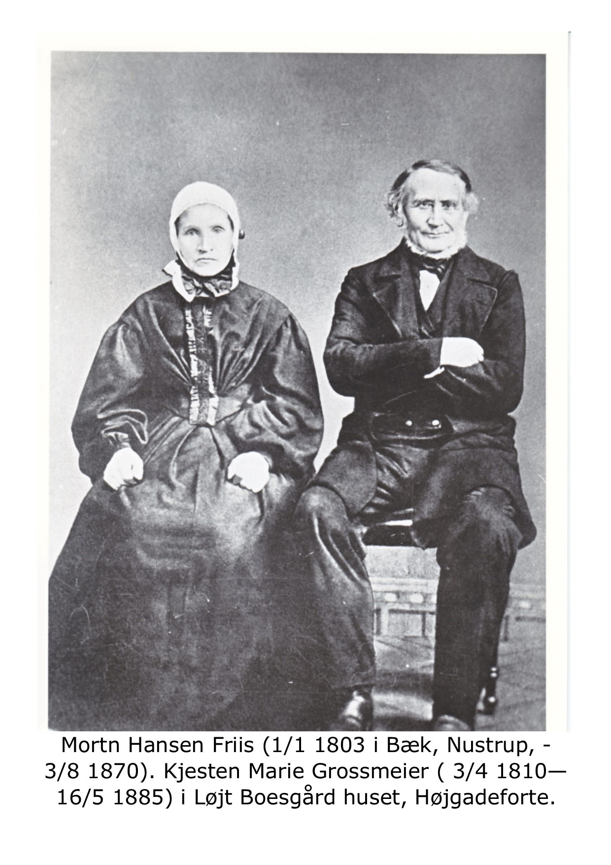 Morten Hansen Friis og Kjesten Marie Grossmeier 