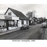Posthus i Skolegade - nedlæggelse af fjernevarmerør 1988 