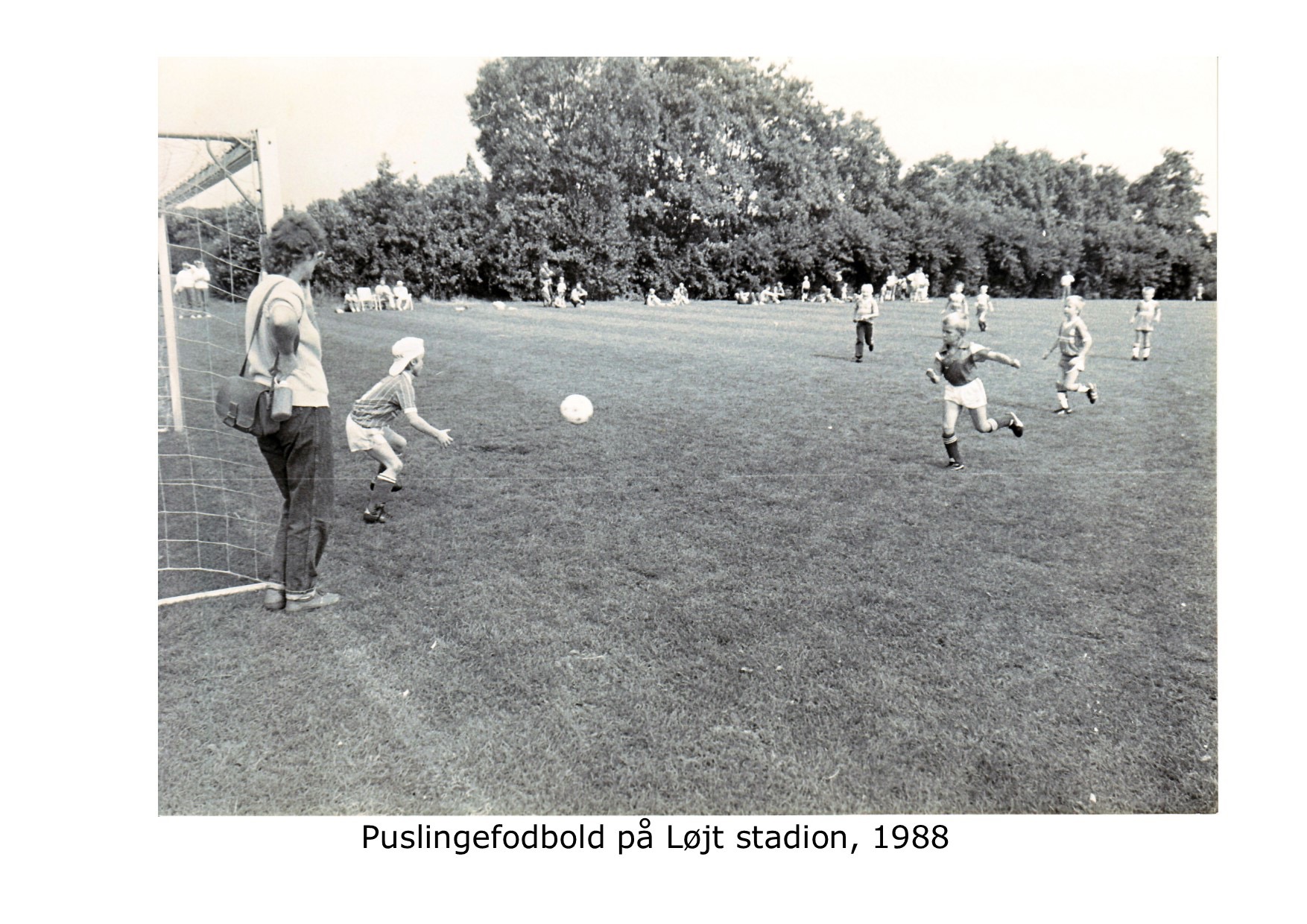 Puslingefodbold på Løjt Stadion 1988 