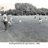 Puslingefodbold på Løjt Stadion 1988 