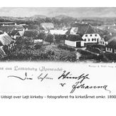 Foto fra Kirketårnet 1890 