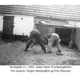 Holger Wesyergaard og Fritz Petersen 1955 
