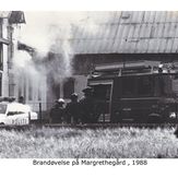 Brandøvelse på Margrethegård - 1988 