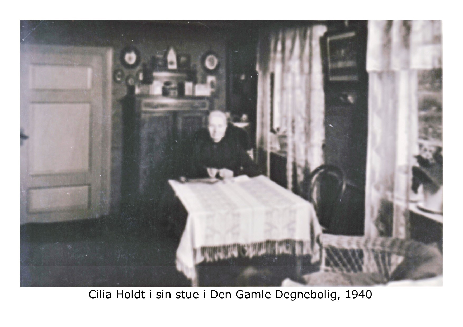 Cilia Holdt Degnebolig - 1940 