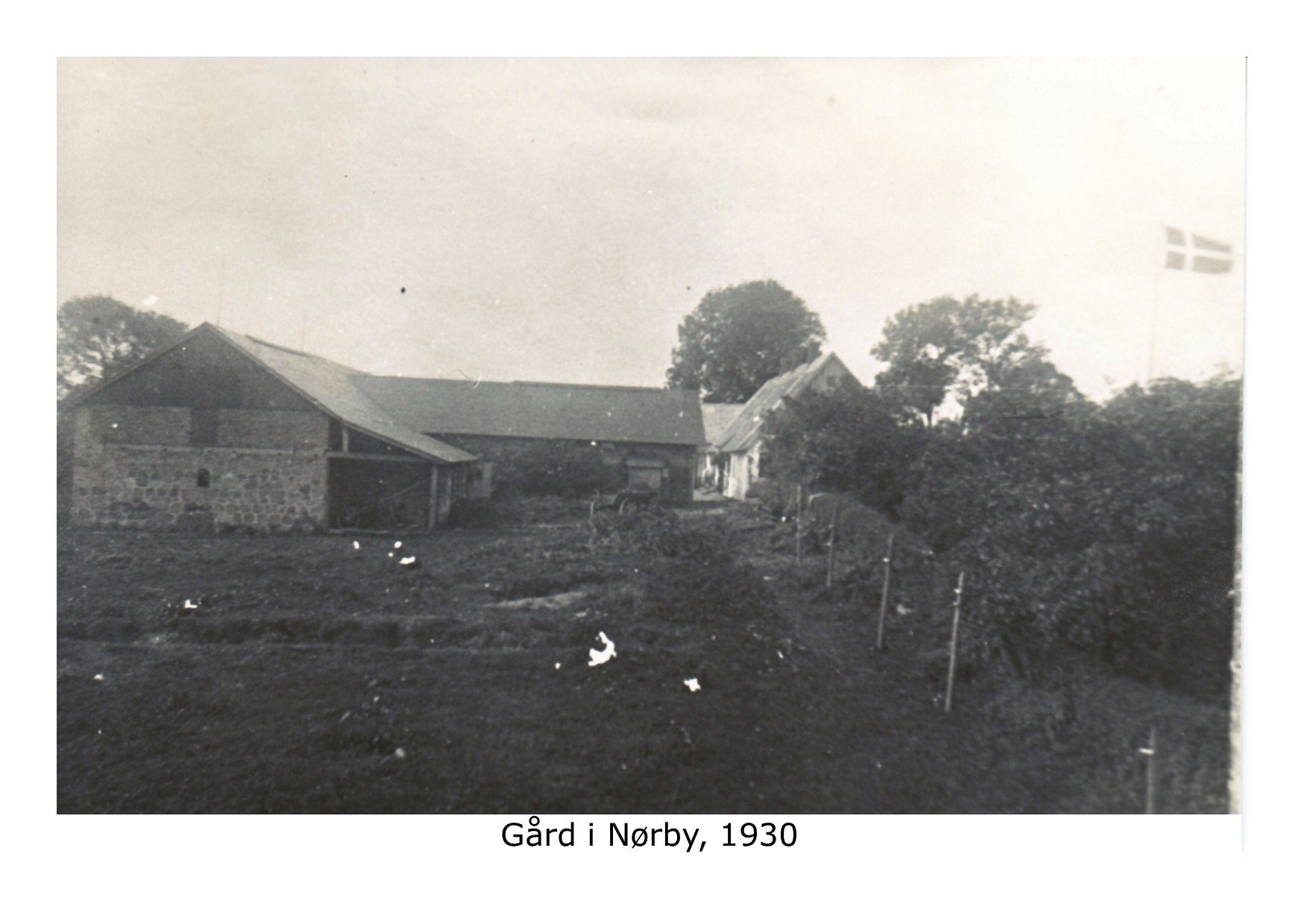 Gård i Nørby - 1930 