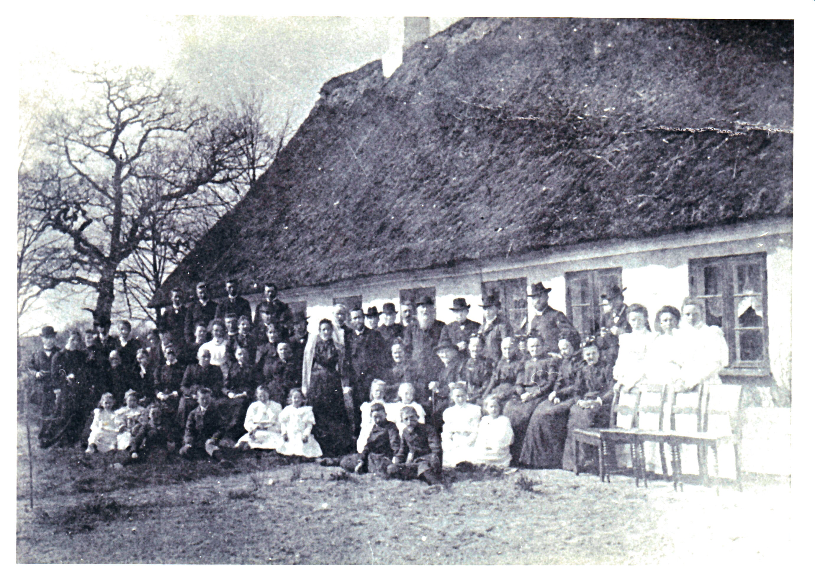 Bryllup i Dyrkær 1906