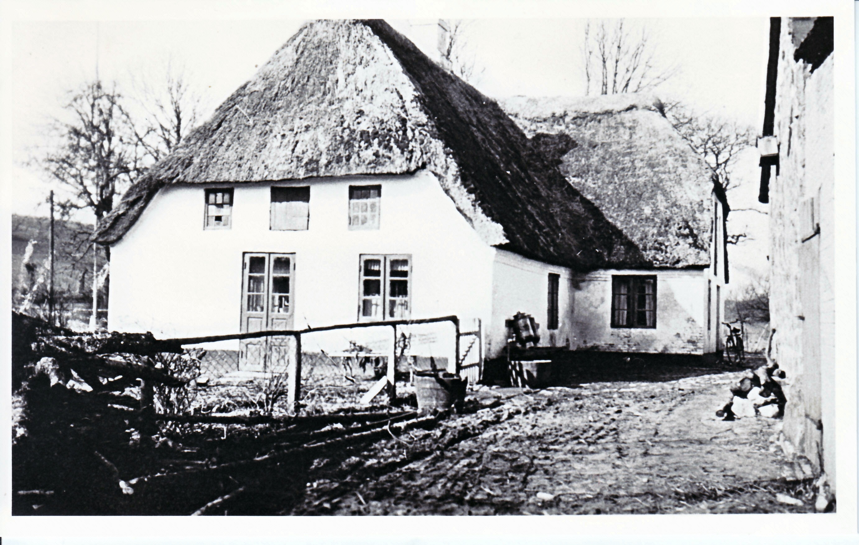 Dyrkær stuehus før ombygning 1942