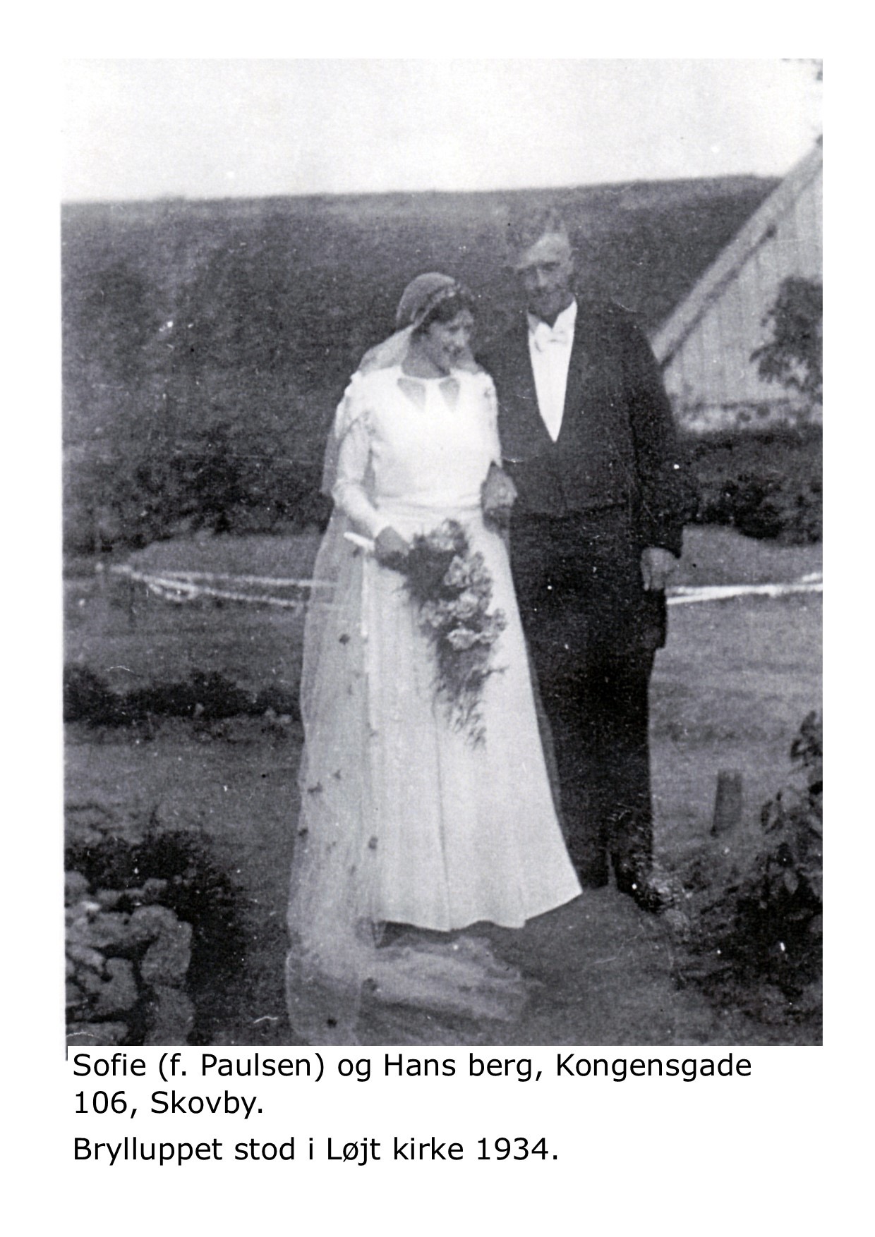Sofie og Hans Hansen 1934 