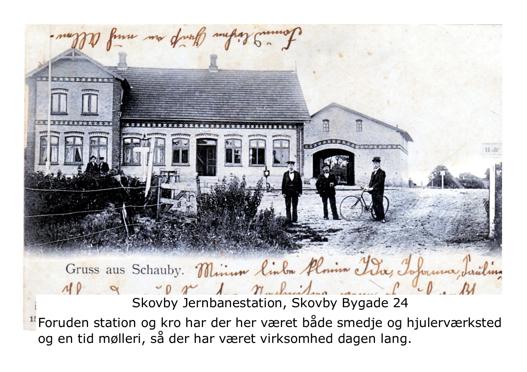 Skovby station 1907 