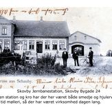 Skovby station 1907 
