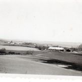 Udsigt mod Strågård 1946
