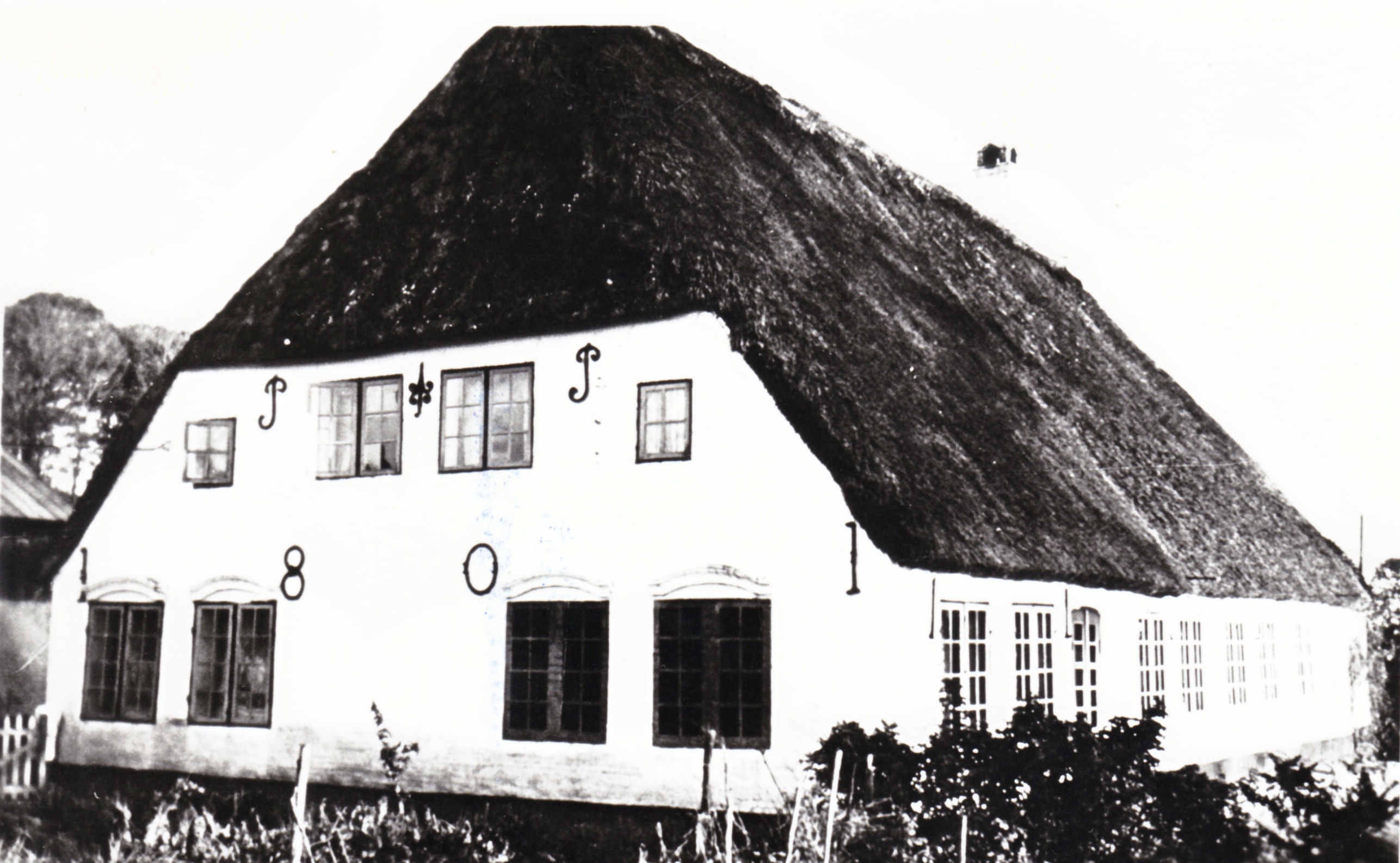 Chr Andersens gård i Dyrhave 1945