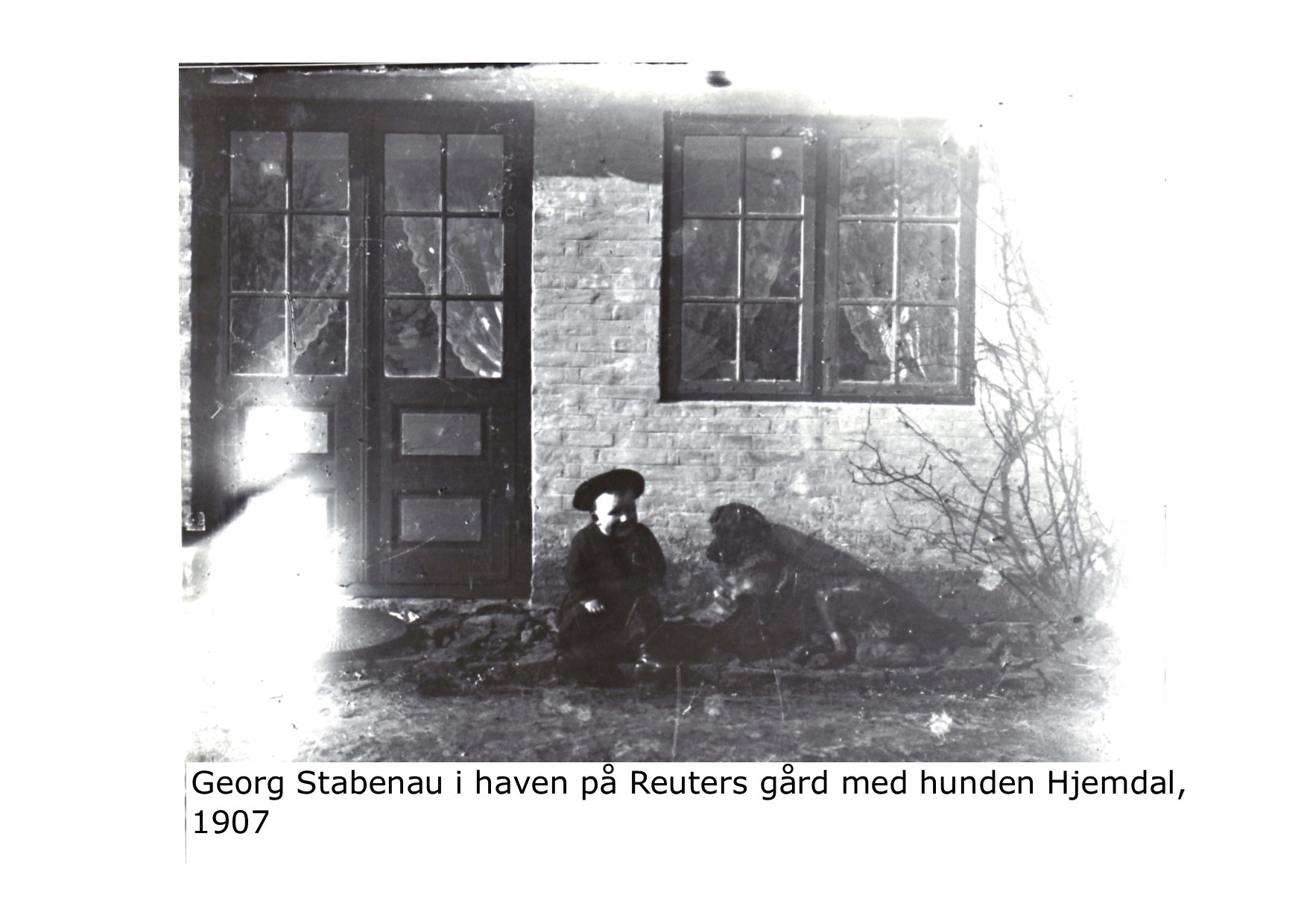 Georg Stabenau 1907 i Reuters gård