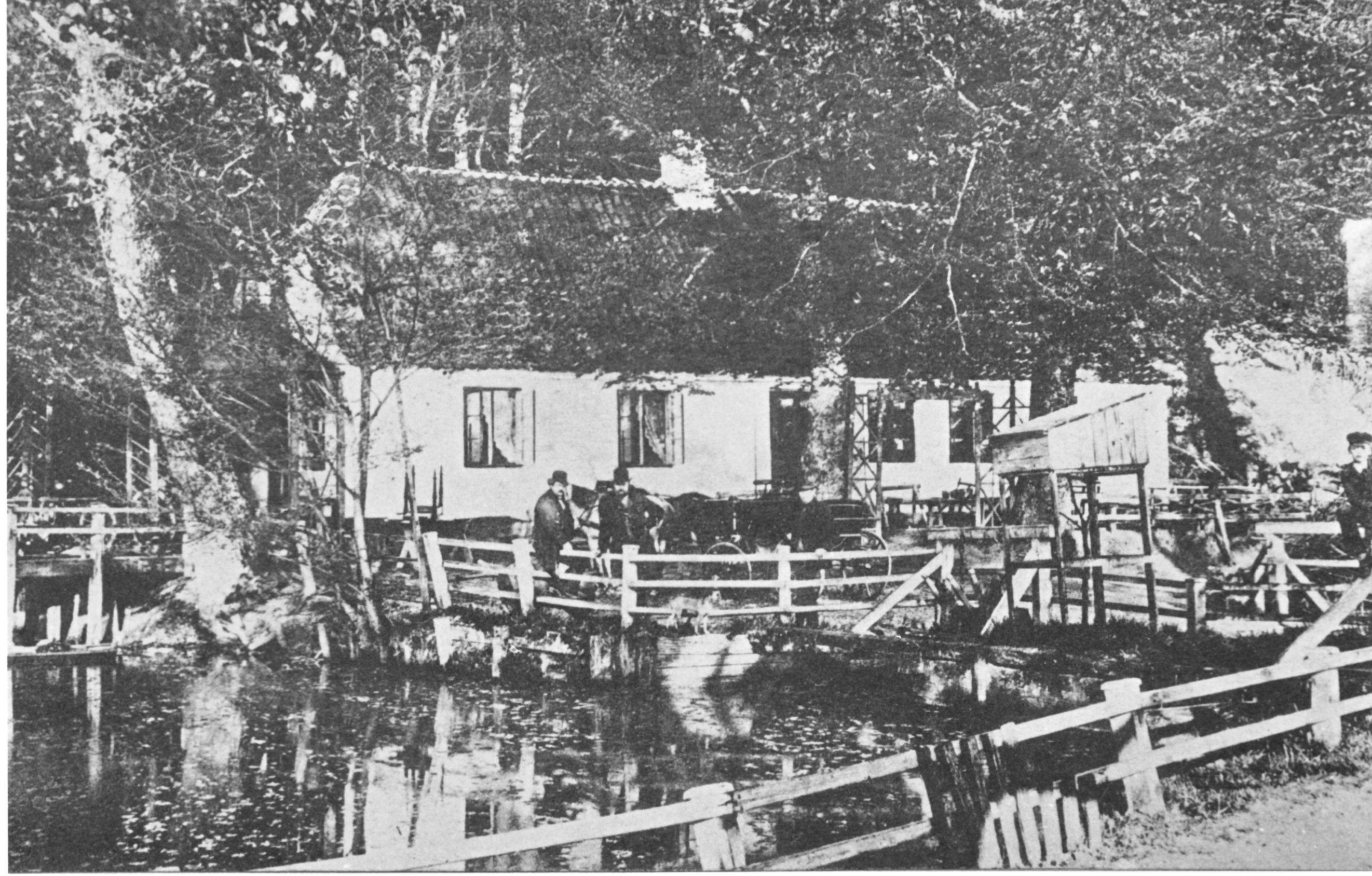 Vandmølle ved Knappen nedrevet 1947