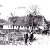 Jep Schmidts gård i Stollig 1910 
