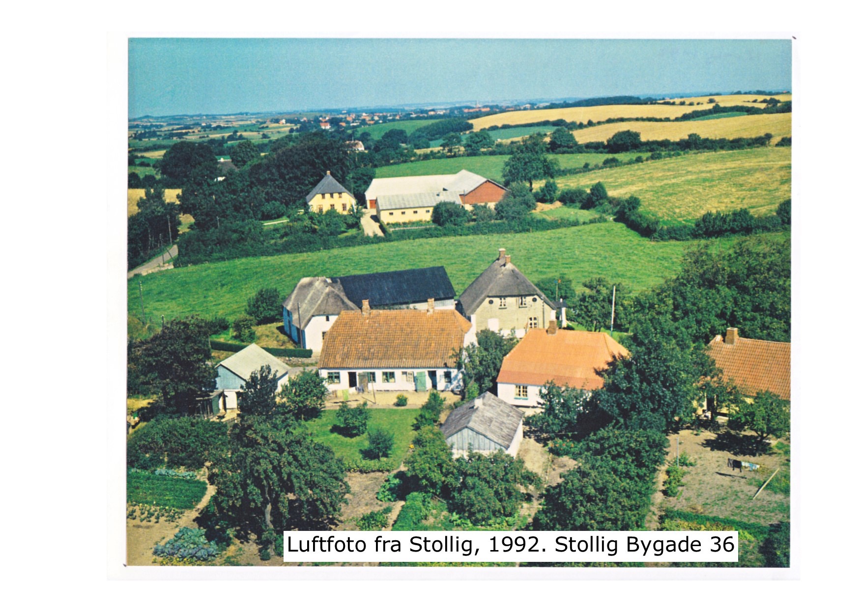 Luftfotto fra Stollig 1992 